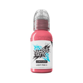 WORLD FAMOUS LIMITLESS LIGHT PINK 3 30ML EXPIRACE 03/25