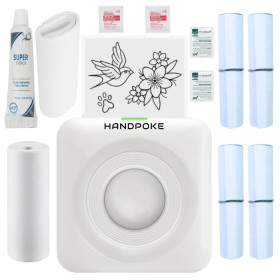 TETOVACÍ MINI TISKÁRNA BLUETOOTH + SADA DOPLŇKŮ