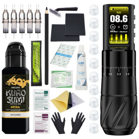 PROFI TETOVACÍ SADA PEN WIRELESS 627