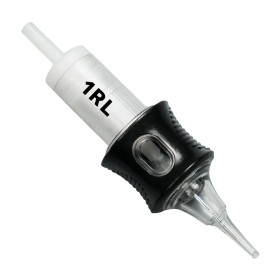 1RL PROFESIONÁLNÍ TETOVACÍ CARTRIDGE SE SILIKONOVÝM GRIPEM N9