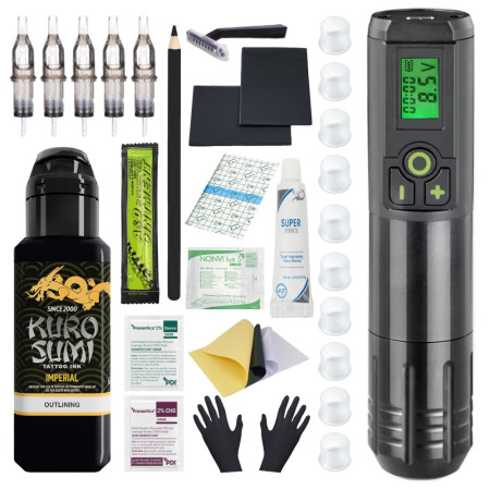 TETOVACÍ SADA PEN WIRELESS 639