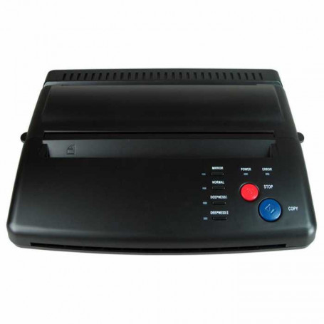 TERMO TISKÁRNA NA PŘENÁŠENÍ MOTIVŮ ČERNÁ + 20KS PAPÍR SPIRIT