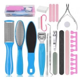 20 DÍLNÁ SADA NÁSTROJŮ PRO PEDIKŮRU