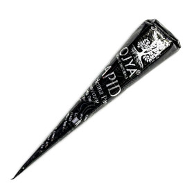 HENNA OJYA RAPID BLACK ČERNÁ PASTA BARVA NA TĚLO DOČASNÉ TETOVÁNÍ KORNOUT 1KS