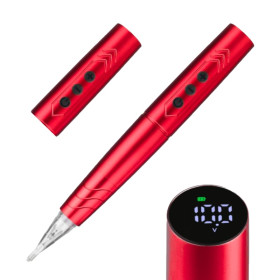 BEZDRÁTOVÝ TETOVACÍ STROJEK PRO PERMANENTNÍ MAKEUP A MTZ NEODERM RED